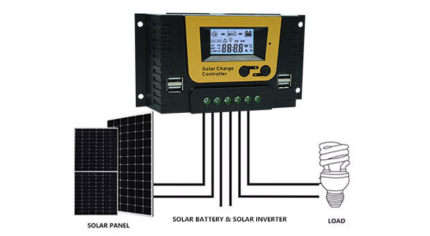 Kelebihan pengawal caj Solar PWM