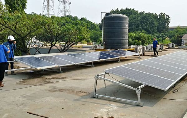 Projek Hotel 30kw di Indonesia