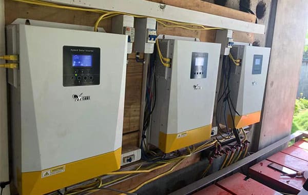 5.5kw sistem tenaga Solar di Sierra Leone