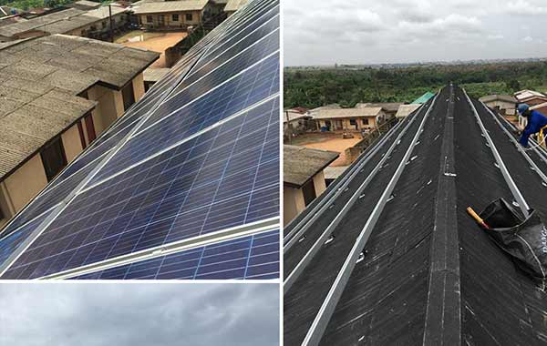 25KW sistem luar Grid-projek Hotel di Nigeria