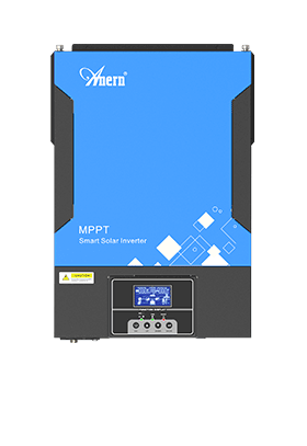 Boleh tanggal LCD hibrid Solar Inverter 3.6KW-6.2KW