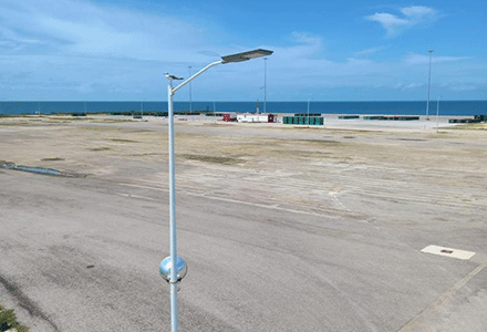 all in one solar street light 150lmw issl c gallery 5