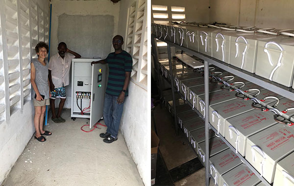 Tanzania memasang sistem kuasa bateri 50kw