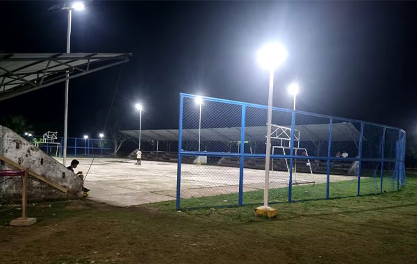 Kejayaan pelaksanaan projek perbandaran (lampu jalan suria) di Peru