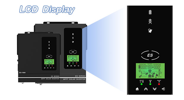 AN-SCI-ES siri Solar Inverter AN-SCI-ES1000/AN-SCI-ES1500 kelebihan