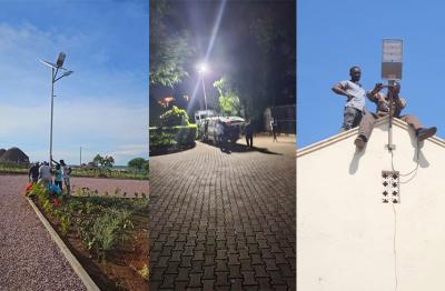 Penyelesaian Solar borong: lampu jalan All-in-One untuk daerah komersial