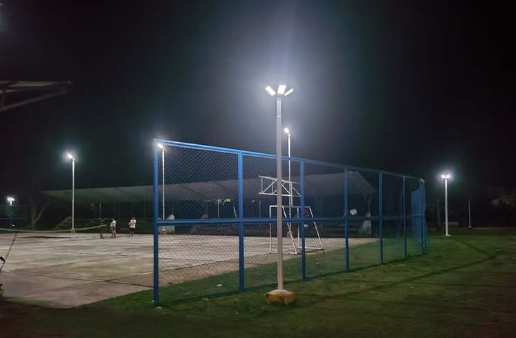 Malam yang mempesonakan: lampu taman Solar pengeksport untuk tempat-tempat hospitaliti