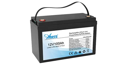 AN-LFP siri litium bateri 12.8V100AH