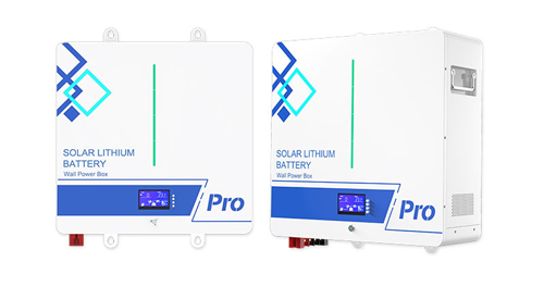Satu-LPB-Npro siri 24V200AH-48V100AH bateri litium yang dipasang di dinding