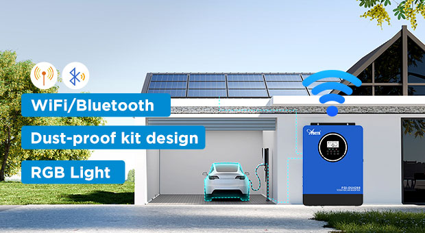 Kelebihan AN-FGI-DU4200 siri Solar Inverter AN-FGI-DU4200