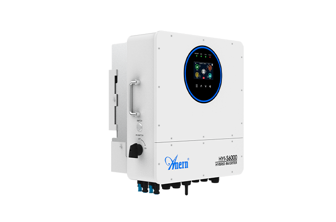 IP65 satu fasa hibrid Solar Inverter 6KW-12KW