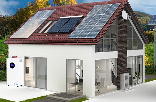 Penyimpanan bateri kuasa Solar rumah