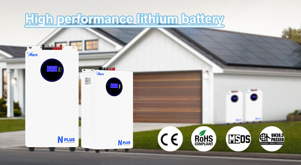 Siri AN-LPB-Nplus dipasang di dinding litium bateri (51.2V200AH) kelebihan
